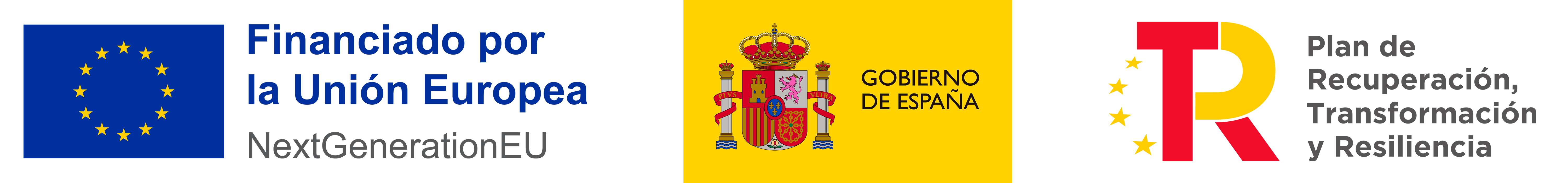 Fondos Next Generation Plan de Recuperación, Transformación y Resiliencia. Gobierna de España. Financiado por la Unión Europea.